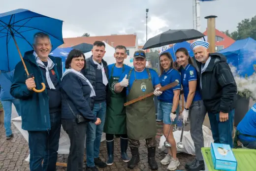 Žuvienės virimo čempionato 2026 m. akimirka